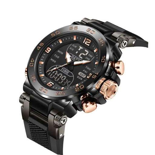 LIGE Men's Quartz Watch (6 designs available) by Habicare