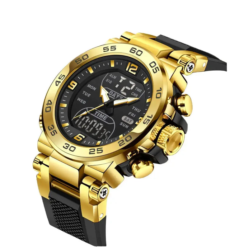 LIGE Men's Quartz Watch (6 designs available) by Habicare