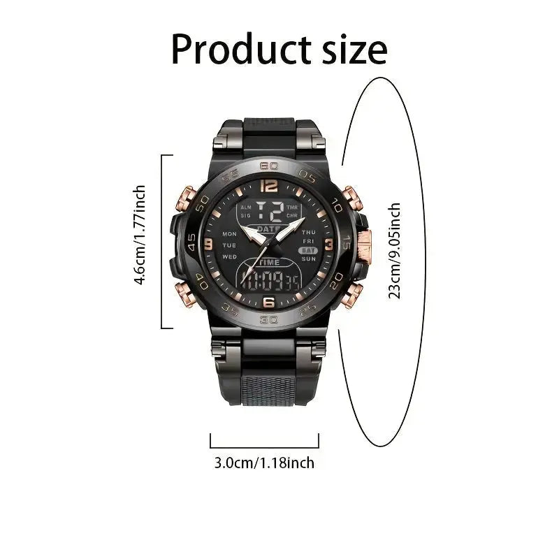 LIGE Men's Quartz Watch (6 designs available) by Habicare