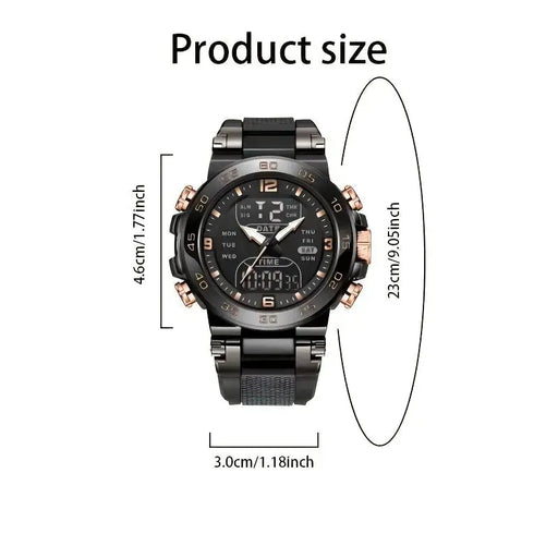 LIGE Men's Quartz Watch (6 designs available) by Habicare