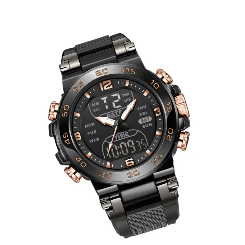 LIGE Men's Quartz Watch (6 designs available) by Habicare