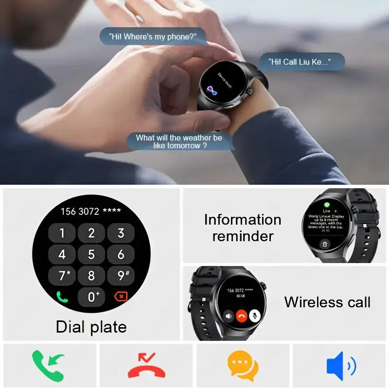 LIGE Men's Smart Sport Watch (6 models available) by Habicare