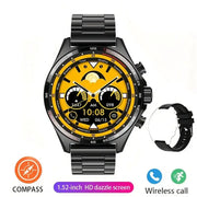 LIGE Men's Smart Watch – Touch Screen with Wireless Calls & Fitness Tracking (6 designs available) by Habicare