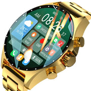 LIGE Men's Smart Watch – Touch Screen with Wireless Calls & Fitness Tracking (6 designs available) by Habicare
