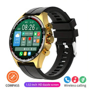 LIGE Men's Smart Watch – Touch Screen with Wireless Calls & Fitness Tracking (6 designs available) by Habicare