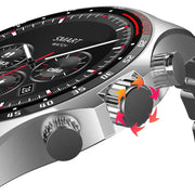 LIGE Men's Smart Watch – Touch Screen with Wireless Calls & Fitness Tracking (6 designs available) by Habicare