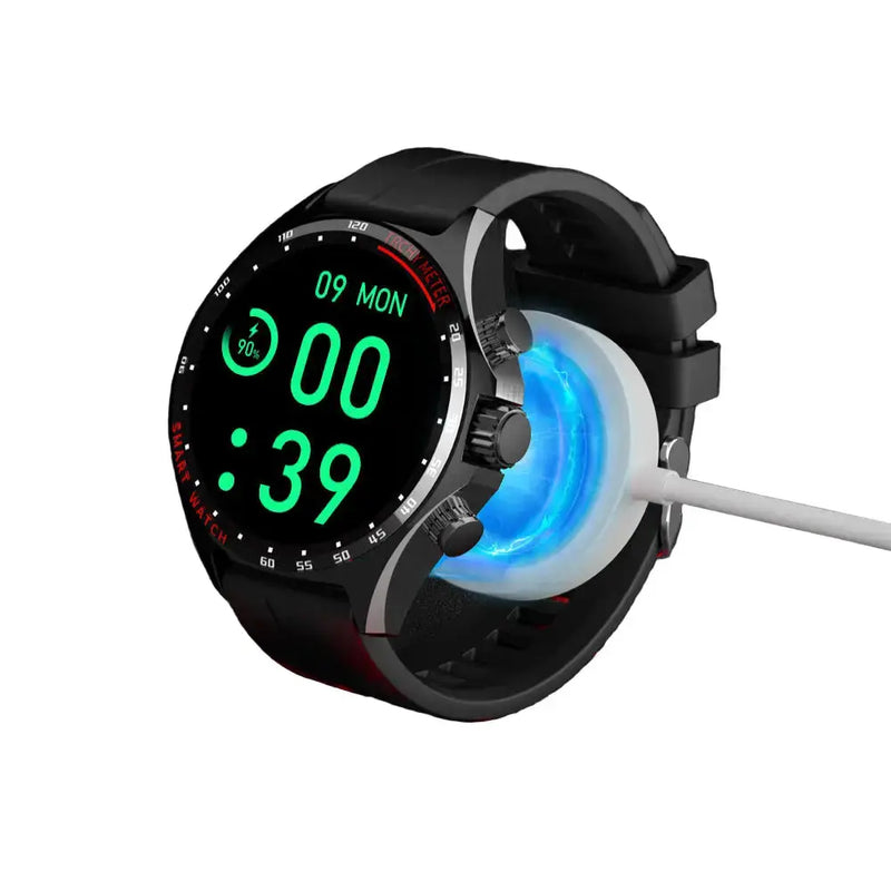 LIGE Men's Smart Watch – Touch Screen with Wireless Calls & Fitness Tracking (6 designs available) by Habicare
