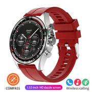 LIGE Men's Smart Watch – Touch Screen with Wireless Calls & Fitness Tracking (6 designs available) by Habicare
