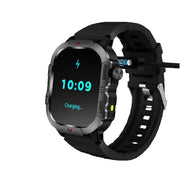 LIGE Men's Smartwatch – 2.01" Large Screen with Flashlight, Weather Alerts by Habicare
