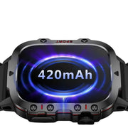 LIGE Men's Smartwatch – Voice Assistant, Breathing Exercises, Raise-to-Wake Screen (4 colours available) by Habicare