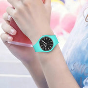 LIGE Minimalist Silicone Quartz Watch – Unisex Design (Available in Multiple Colour Combinations) by Habicare
