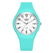 LIGE Minimalist Silicone Quartz Watch – Unisex Design (Available in Multiple Colour Combinations) by Habicare