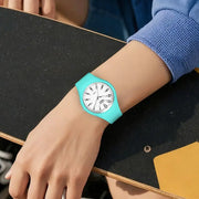 LIGE Minimalist Silicone Quartz Watch – Unisex Design (Available in Multiple Colour Combinations) by Habicare
