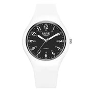 LIGE Minimalist Silicone Quartz Watch – Unisex Design (Available in Multiple Colour Combinations) by Habicare