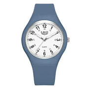 LIGE Minimalist Silicone Quartz Watch – Unisex Design (Available in Multiple Colour Combinations) by Habicare