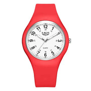 LIGE Minimalist Silicone Quartz Watch – Unisex Design (Available in Multiple Colour Combinations) by Habicare