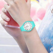 LIGE Minimalist Silicone Quartz Watch – Unisex Design (Available in Multiple Colour Combinations) by Habicare
