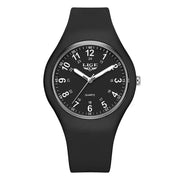 LIGE Minimalist Silicone Quartz Watch – Unisex Design (Available in Multiple Colour Combinations) by Habicare