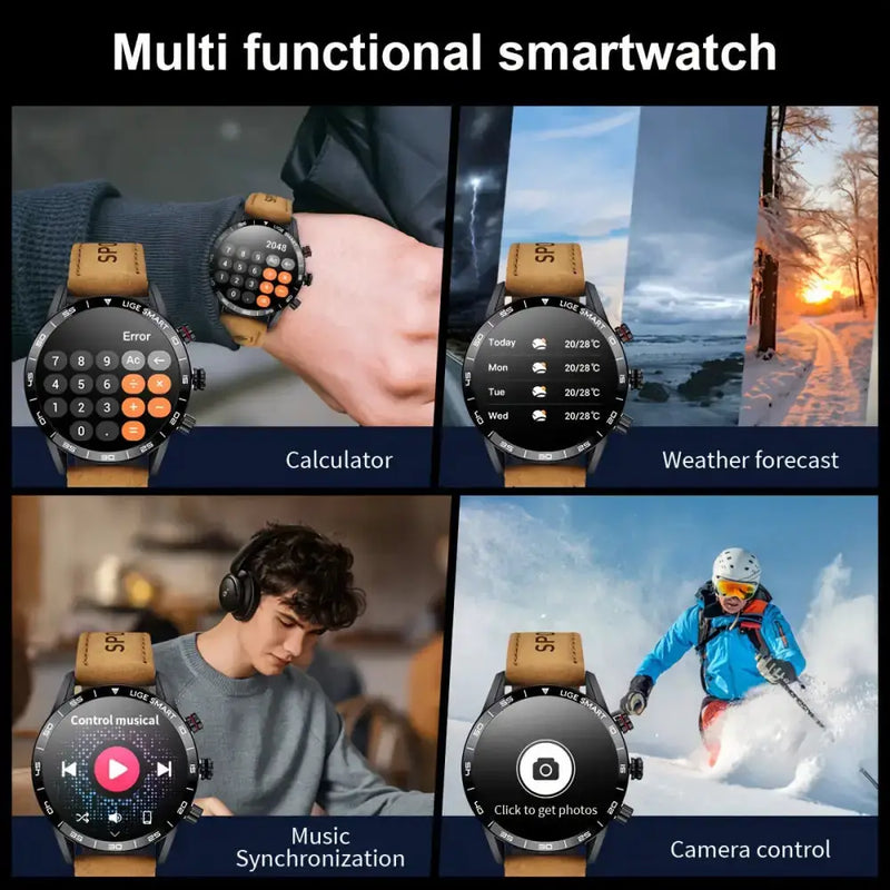 LIGE Multifunctional Sports Smart Watch (8 different styles available) by Habicare