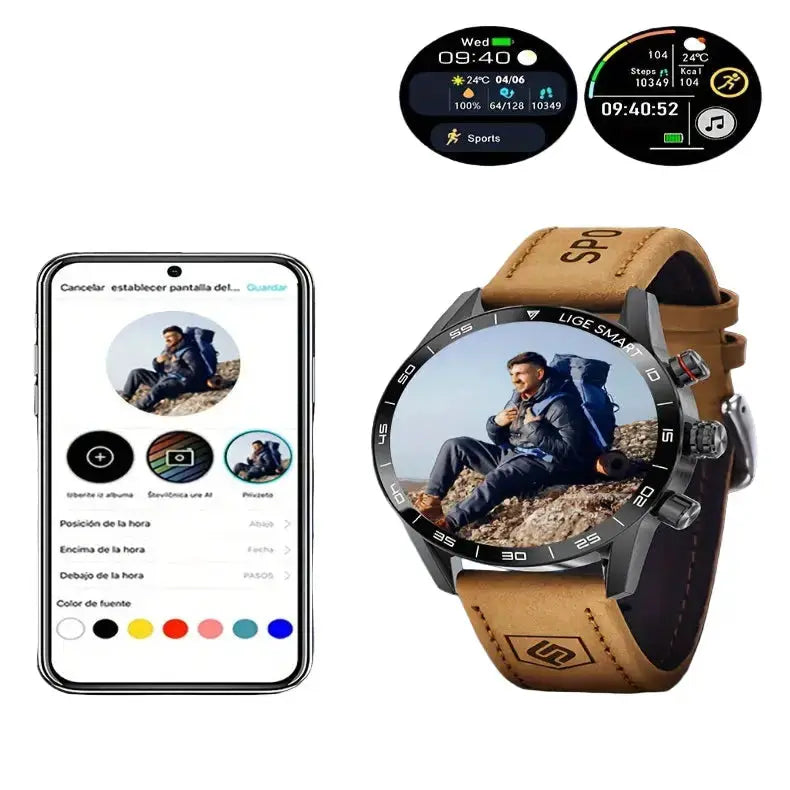 LIGE Multifunctional Sports Smart Watch (8 different styles available) by Habicare