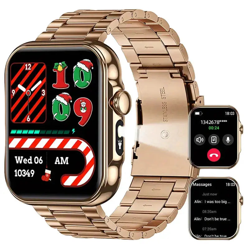 LIGE Outdoor Smart Watch – Large HD Screen, AI Voice Assistant by Habicare