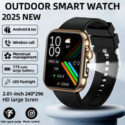 LIGE Outdoor Smart Watch – Large HD Screen, AI Voice Assistant by Habicare