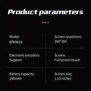 LIGE Outdoor Smartwatch – HD Screen, LED Flashlight, 290mAh Battery (6 types available) by Habicare
