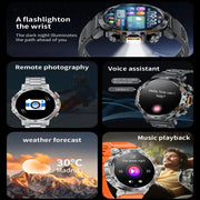 LIGE Outdoor Smartwatch – HD Screen, LED Flashlight, 290mAh Battery (6 types available) by Habicare