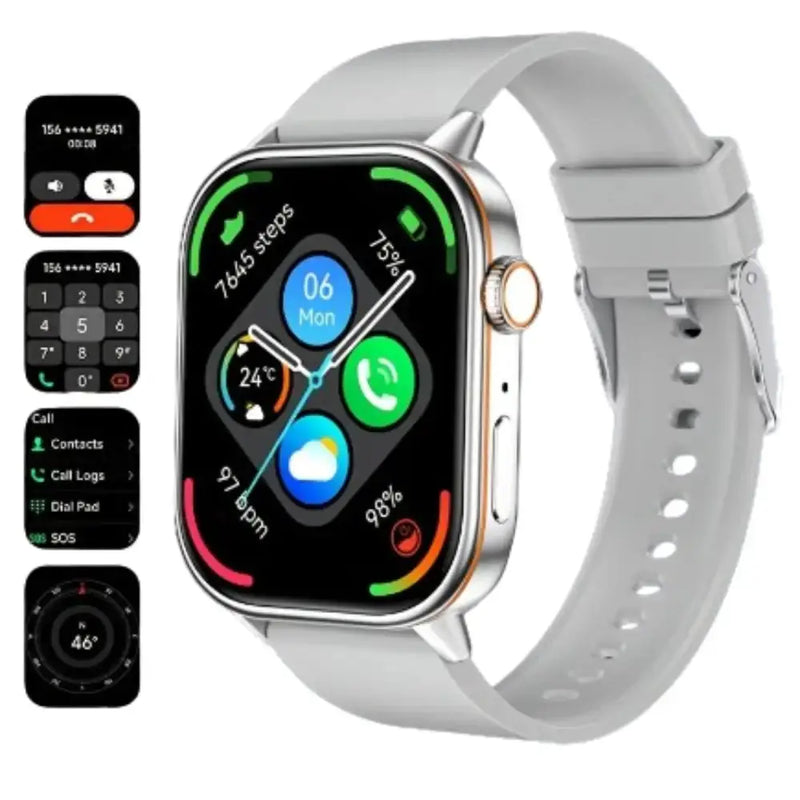 LIGE Outdoor Smartwatch – Large Screen with Compass & Music (10 different styles available) by Habicare