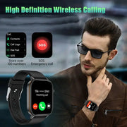 LIGE Outdoor Smartwatch – Large Screen with Compass & Music (10 different styles available) by Habicare