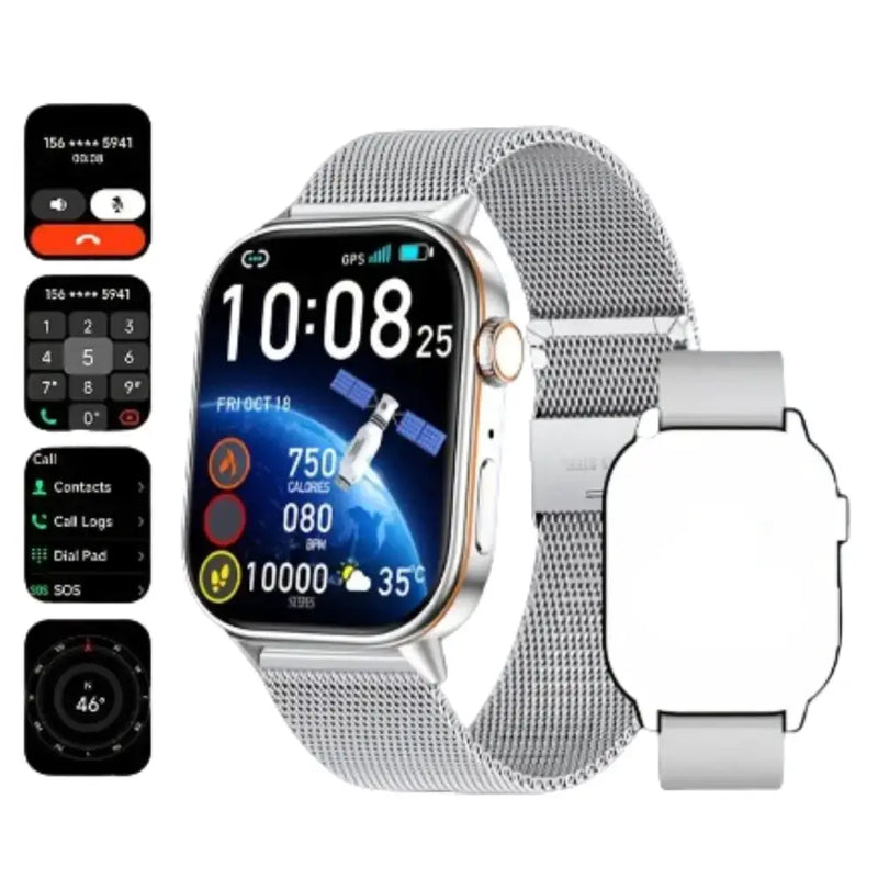 LIGE Outdoor Smartwatch – Large Screen with Compass & Music (10 different styles available) by Habicare