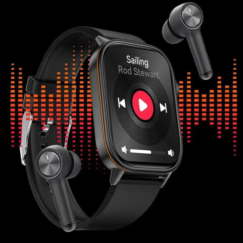 LIGE Outdoor Smartwatch – Large Screen with Compass & Music (10 different styles available) by Habicare