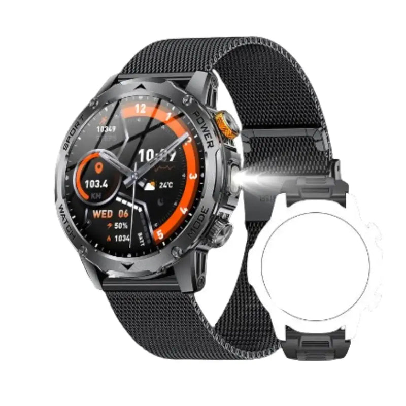 LIGE Smart Sports Watch – 1.7" HD Screen, 15-Day Battery, Wireless Calls (6 designs available) by Habicare