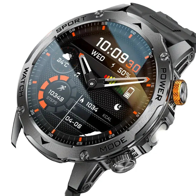 LIGE Smart Sports Watch – 1.7" HD Screen, 15-Day Battery, Wireless Calls (6 designs available) by Habicare