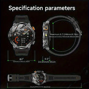 LIGE Smart Sports Watch – 1.7" HD Screen, 15-Day Battery, Wireless Calls (6 designs available) by Habicare
