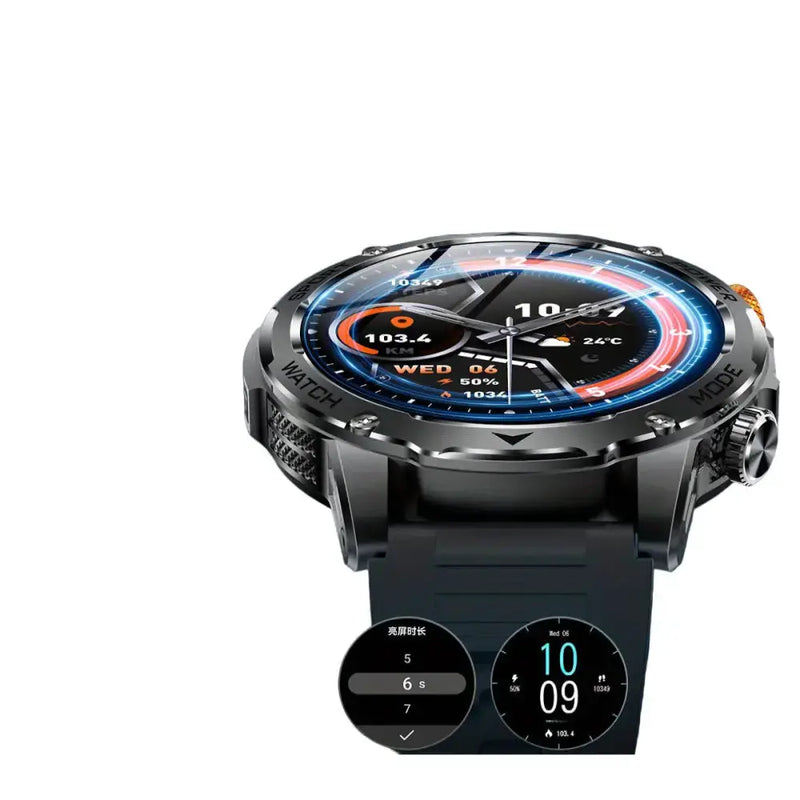 LIGE Smart Sports Watch – 1.7" HD Screen, 15-Day Battery, Wireless Calls (6 designs available) by Habicare