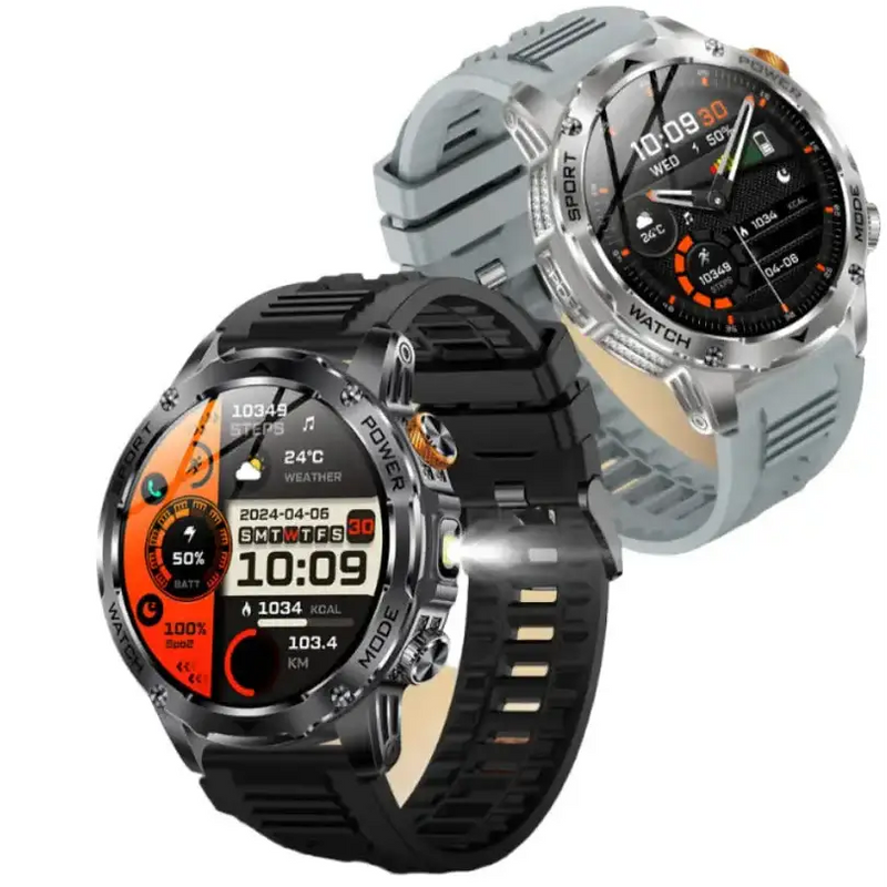 LIGE Smart Sports Watch – 1.7" HD Screen, 15-Day Battery, Wireless Calls (6 designs available) by Habicare