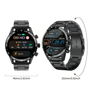 LIGE Smart Watch – 1.32" Full Touch Screen with Call Reminder, Fitness & Life Tracking (available in Black & Silver) by Habicare