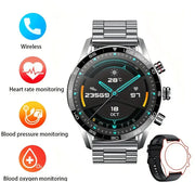 LIGE Smart Watch – 1.32" Full Touch Screen with Call Reminder, Fitness & Life Tracking (available in Black & Silver) by Habicare