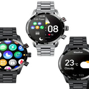 LIGE Smart Watch – 1.32" Full Touch Screen with Call Reminder, Fitness & Life Tracking (available in Black & Silver) by Habicare