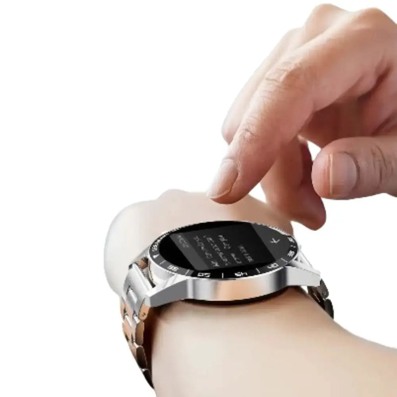 LIGE Smart Watch – 1.32" Full Touch Screen with Call Reminder, Fitness & Life Tracking (available in Black & Silver) by Habicare