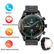 LIGE Smart Watch – 1.32" Full Touch Screen with Call Reminder, Fitness & Life Tracking (available in Black & Silver) by Habicare
