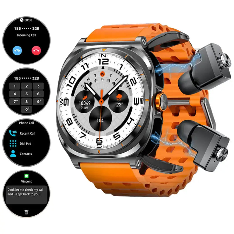 LIGE Smart Watch for Men & Women – 400mAh Battery, 100+ Sports Modes (3 colours available) by Habicare