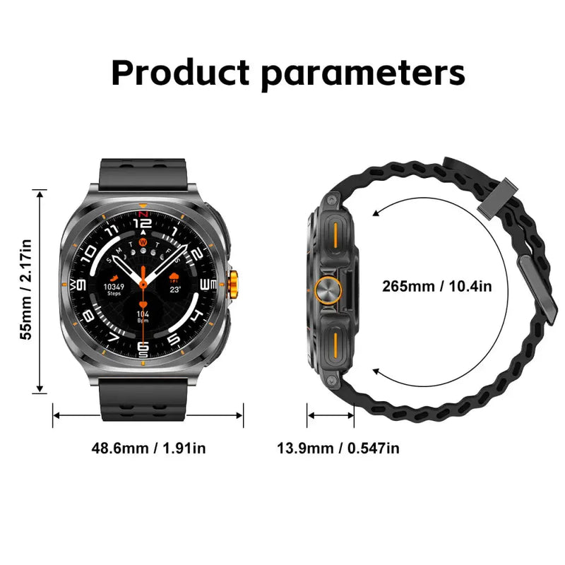LIGE Smart Watch for Men & Women – 400mAh Battery, 100+ Sports Modes (3 colours available) by Habicare