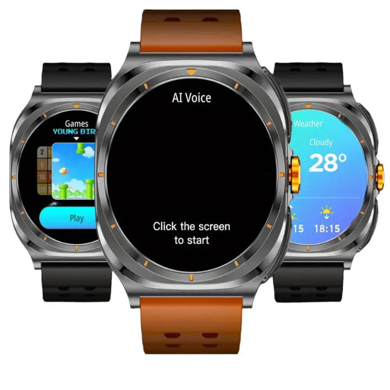LIGE Smart Watch for Men & Women – 400mAh Battery, 100+ Sports Modes (3 colours available) by Habicare
