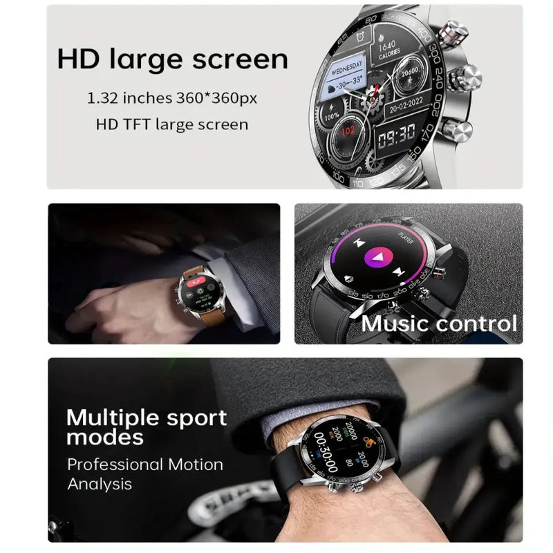 LIGE Smart Watch – Full Touch Screen with Multi-Sport Modes (10 colours available) by Habicare