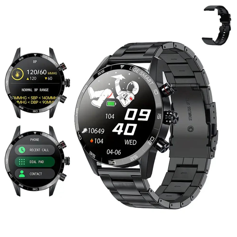 LIGE Smart Watch – Full Touch Screen with Multi-Sport Modes (10 colours available) by Habicare