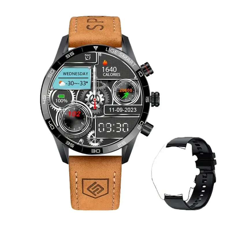 LIGE Smart Watch – Full Touch Screen with Multi-Sport Modes (10 colours available) by Habicare