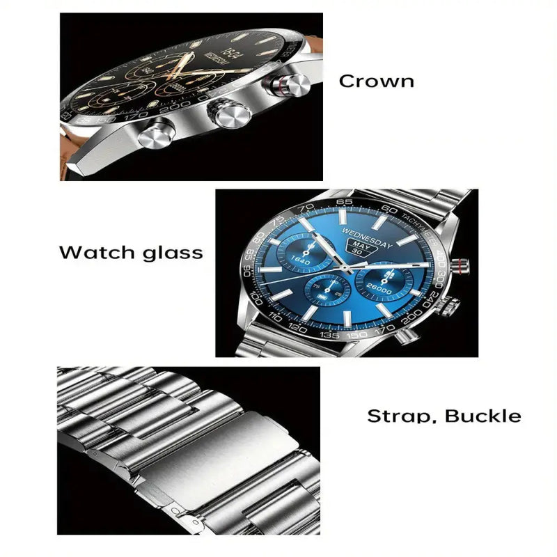 LIGE Smart Watch – Full Touch Screen with Wireless Calls (4 different types available) by Habicare