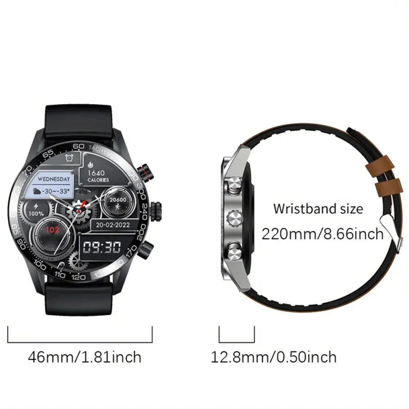 LIGE Smart Watch – Full Touch Screen with Wireless Calls (4 different types available) by Habicare